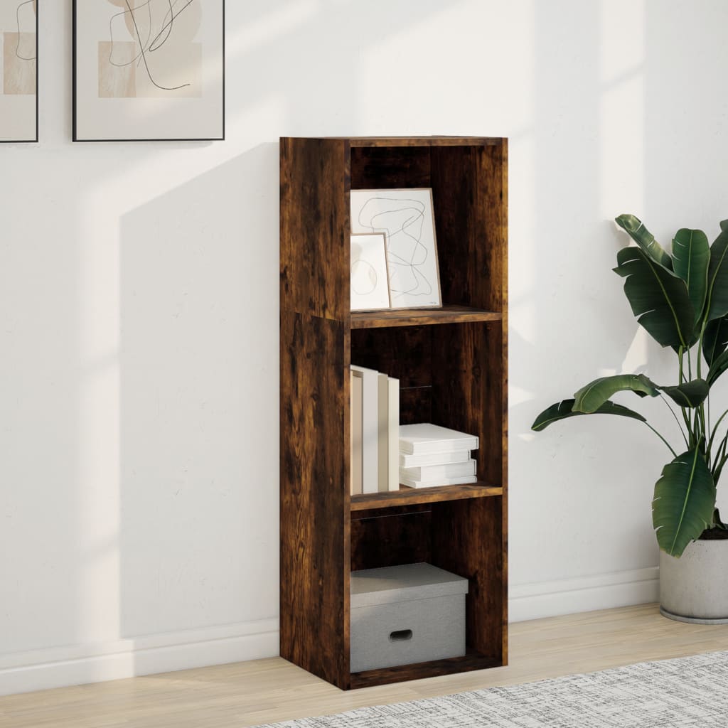 Regal za knjige boja hrasta 40x30x114 cm konstruirano drvo
