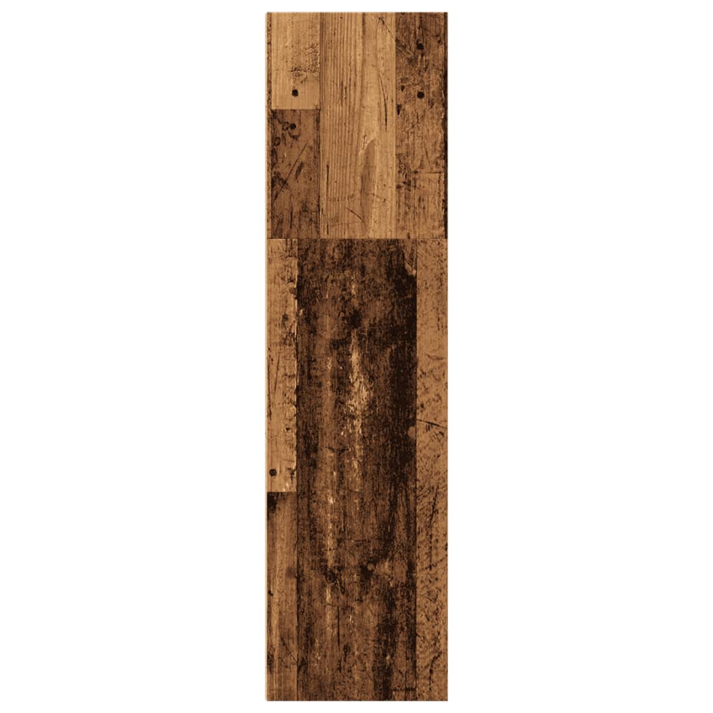 Regal za knjige boja starog drva 40x30x114 cm konstruirano drvo