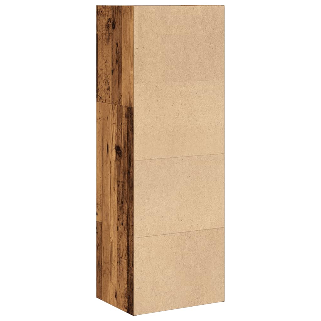 Regal za knjige boja starog drva 40x30x114 cm konstruirano drvo
