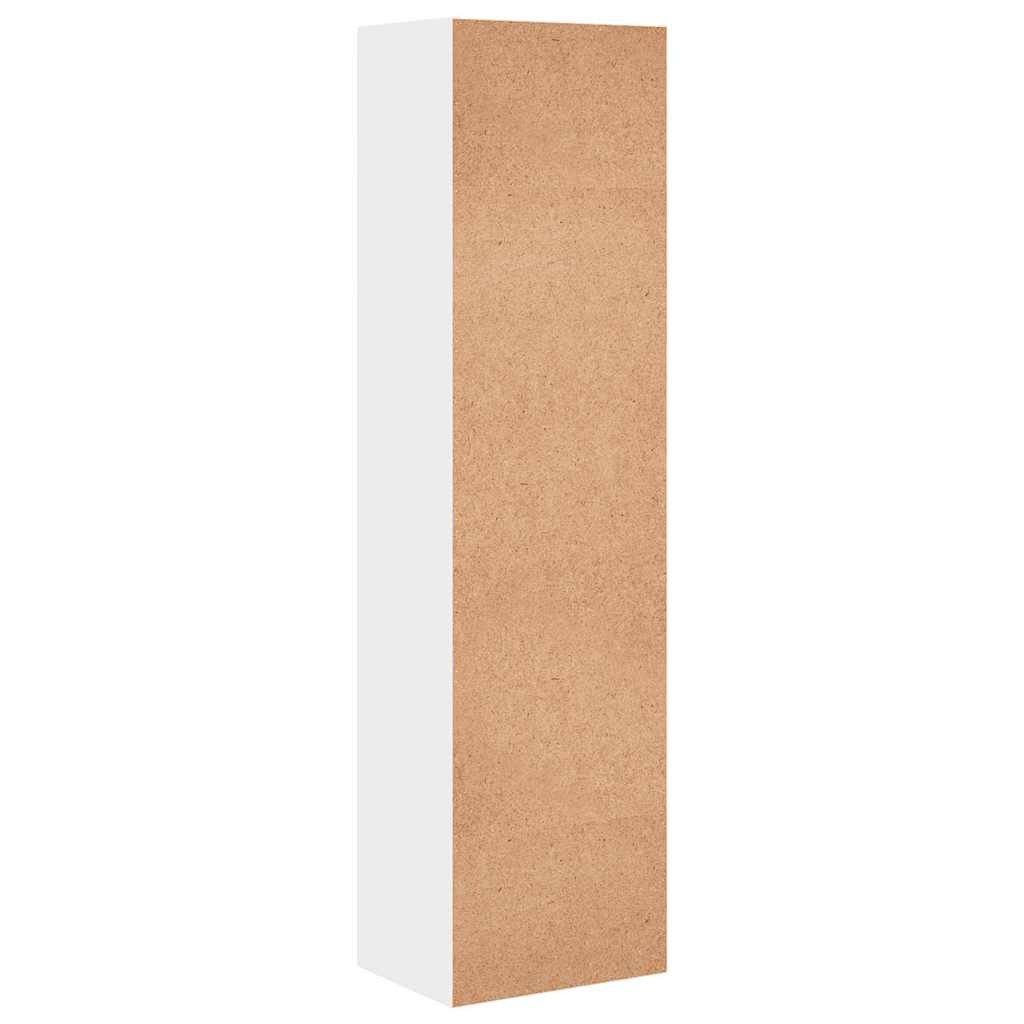 Regal za knjige bijeli 40x30x152 cm od konstruiranog drva