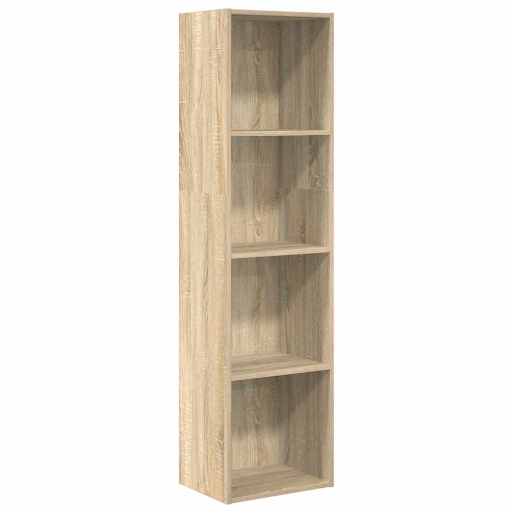 Regal za knjige boja hrasta 40x30x152 cm od konstruiranog drva