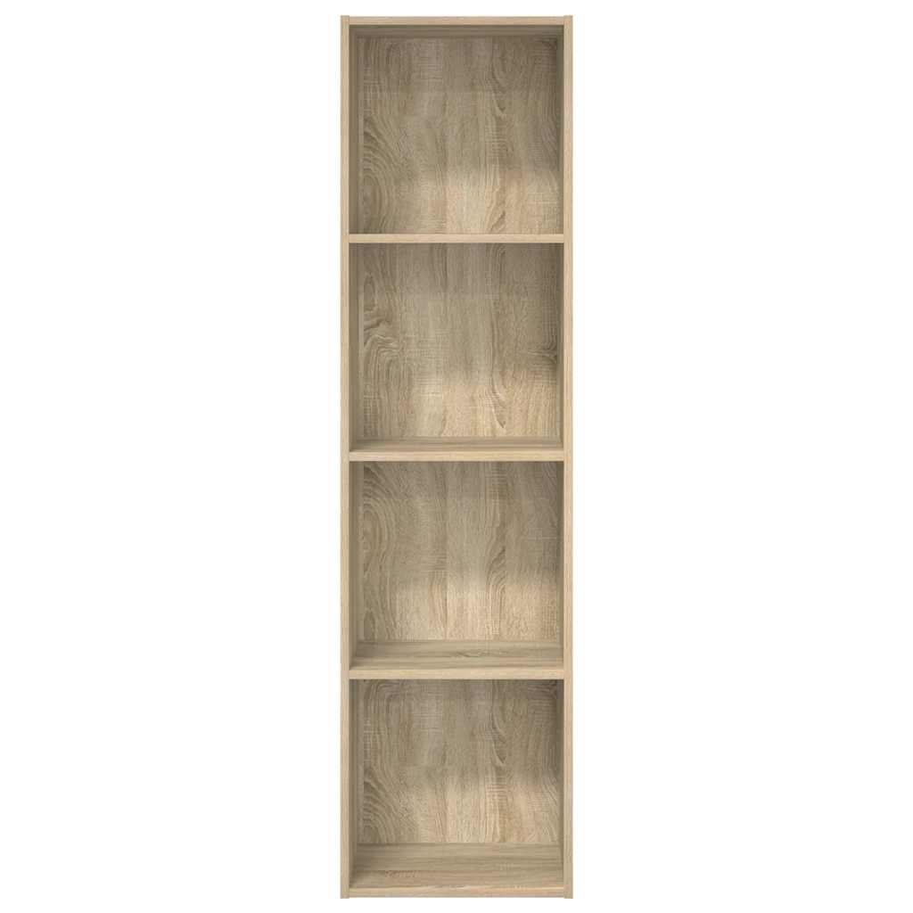 Regal za knjige boja hrasta 40x30x152 cm od konstruiranog drva