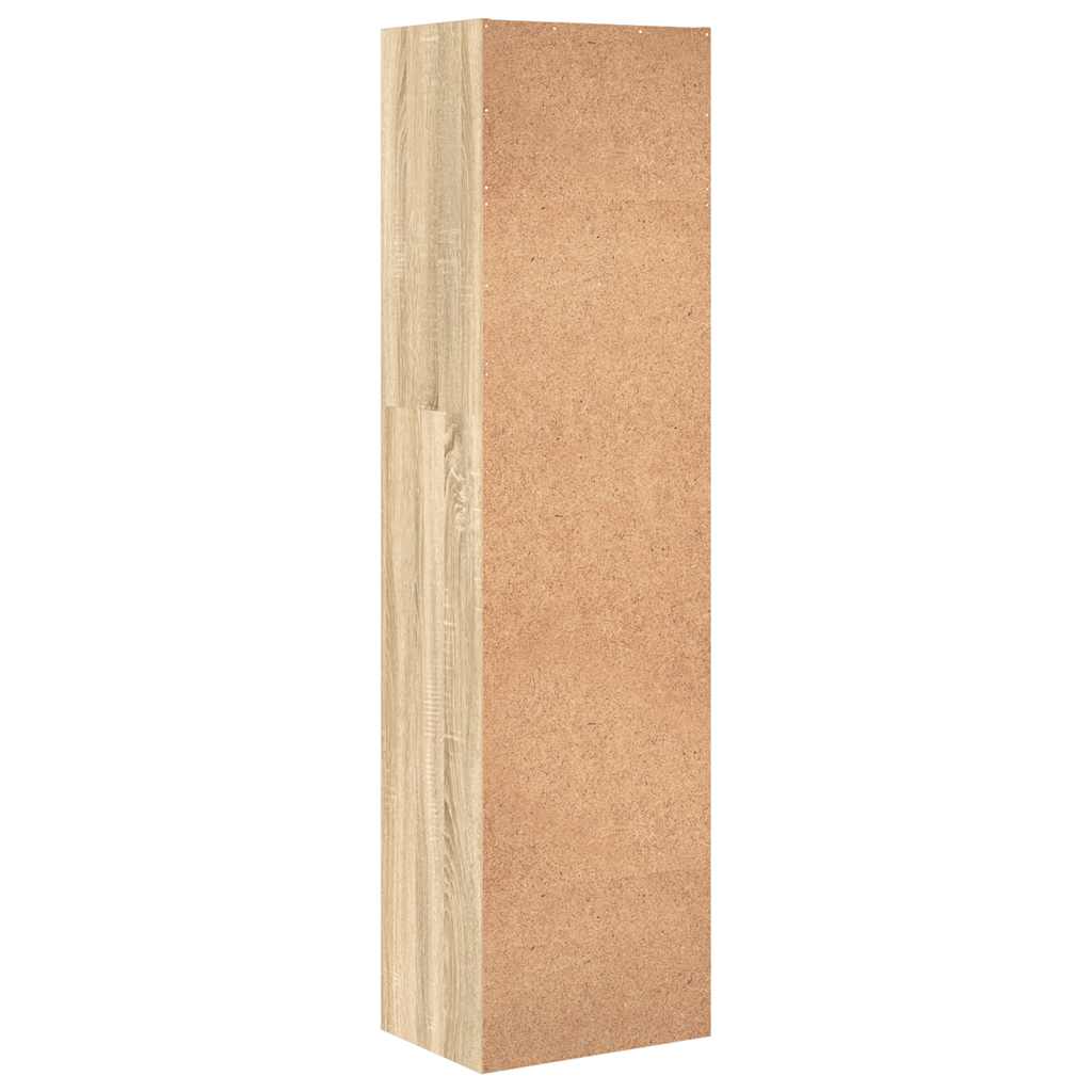 Regal za knjige boja hrasta 40x30x152 cm od konstruiranog drva