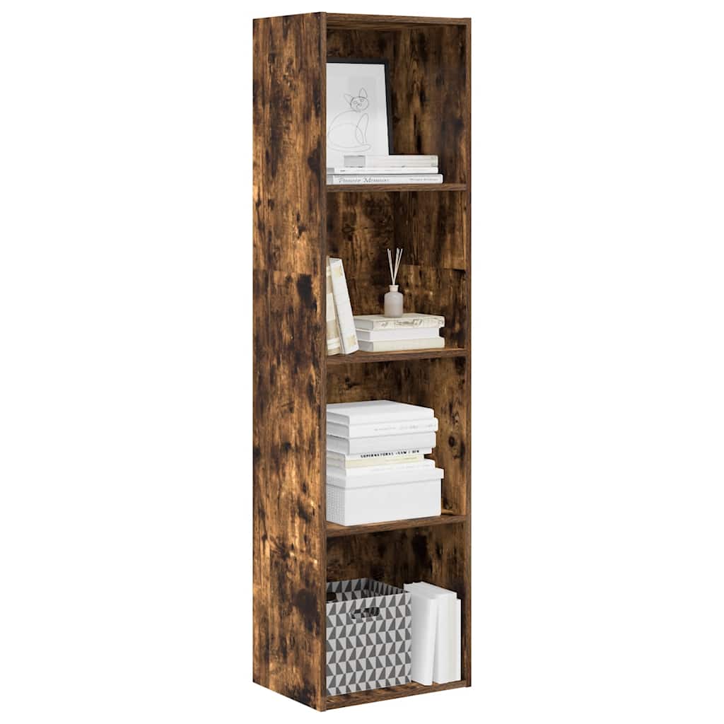 Regal za knjige boja hrasta 40x30x152 cm konstruirano drvo