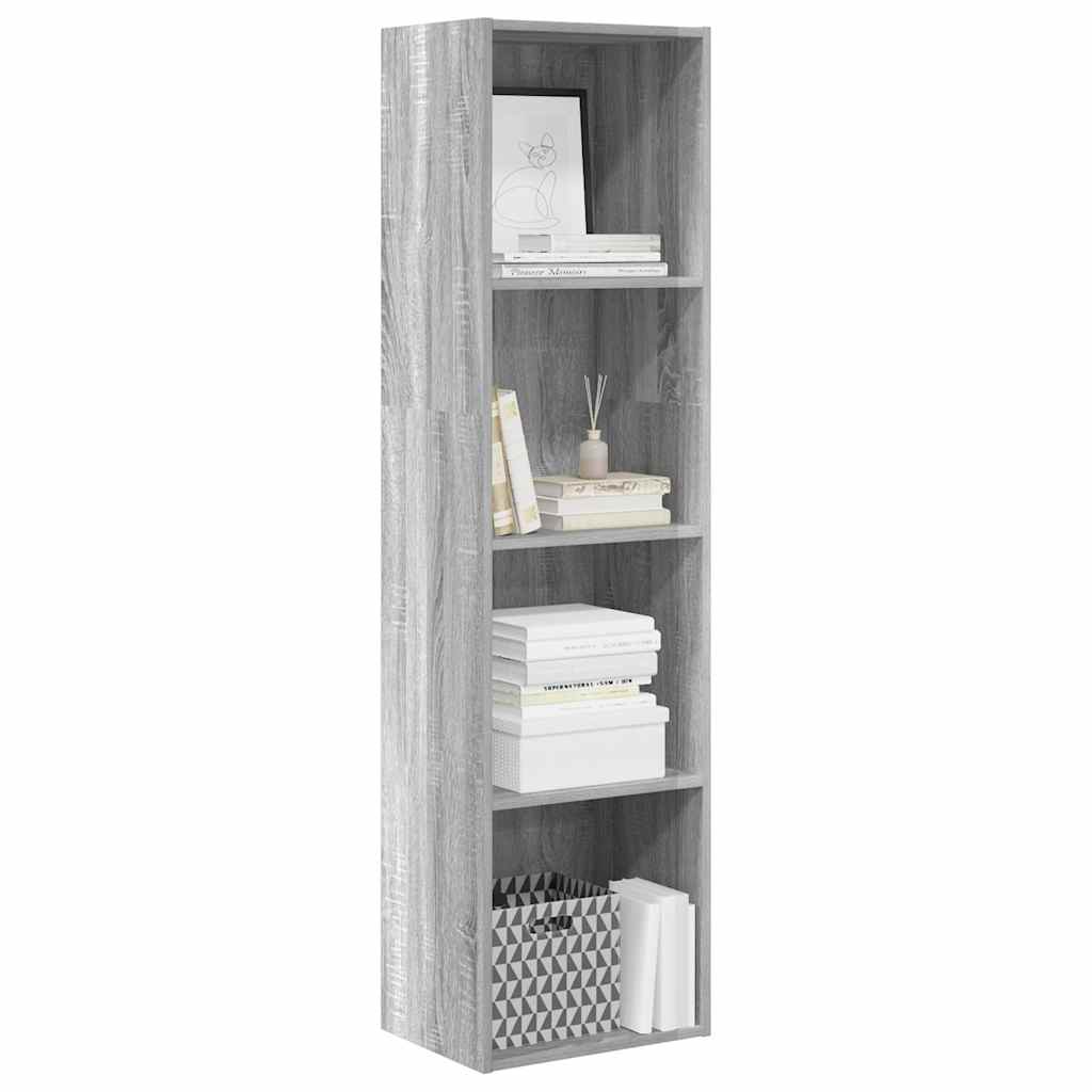 Regal za knjige boja hrasta 40x30x152 cm konstruirano drvo