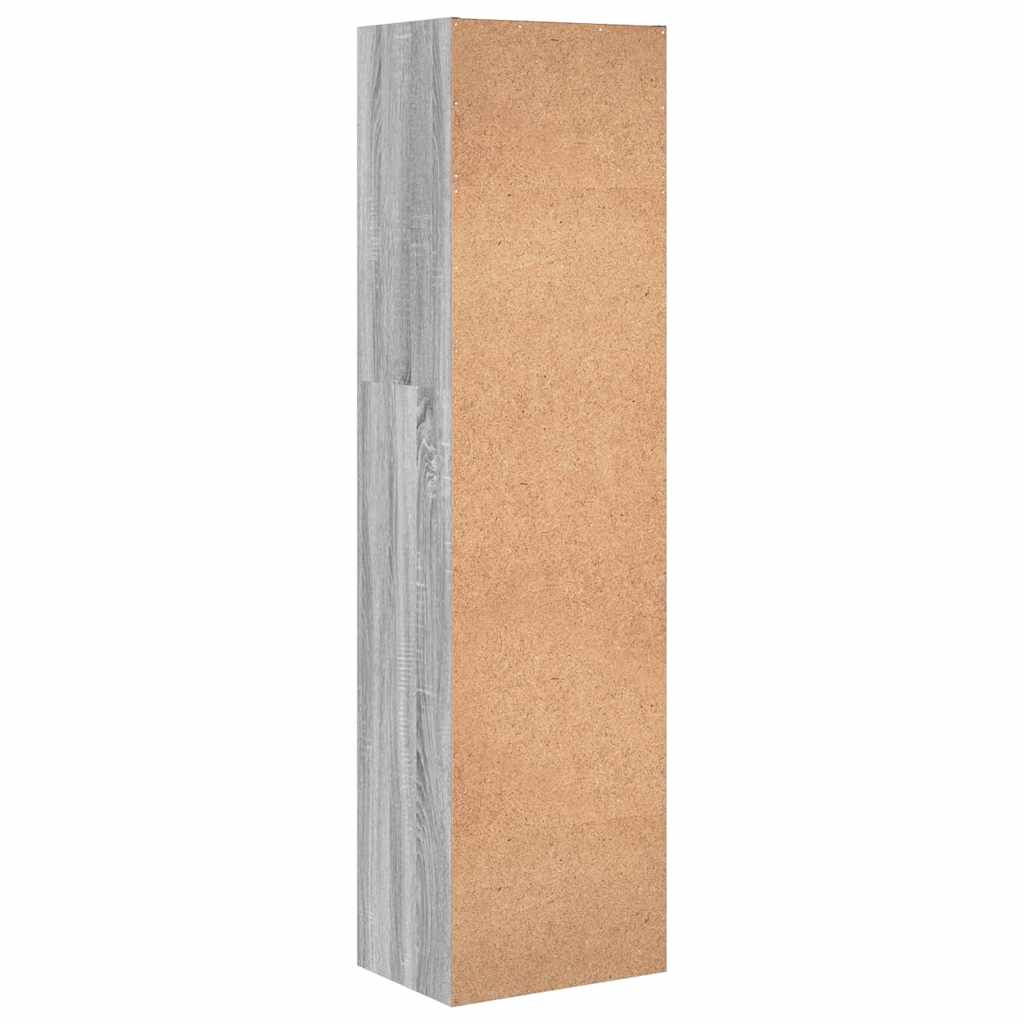 Regal za knjige boja hrasta 40x30x152 cm konstruirano drvo