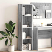 Regal za knjige boja hrasta 40x30x152 cm konstruirano drvo