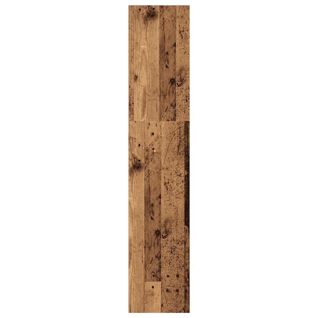 Regal za knjige boja starog drva 40x30x152 cm konstruirano drvo