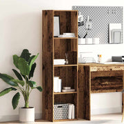 Regal za knjige boja starog drva 40x30x152 cm konstruirano drvo