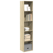 Regal za knjige boja hrasta 40x30x189 cm od konstruiranog drva