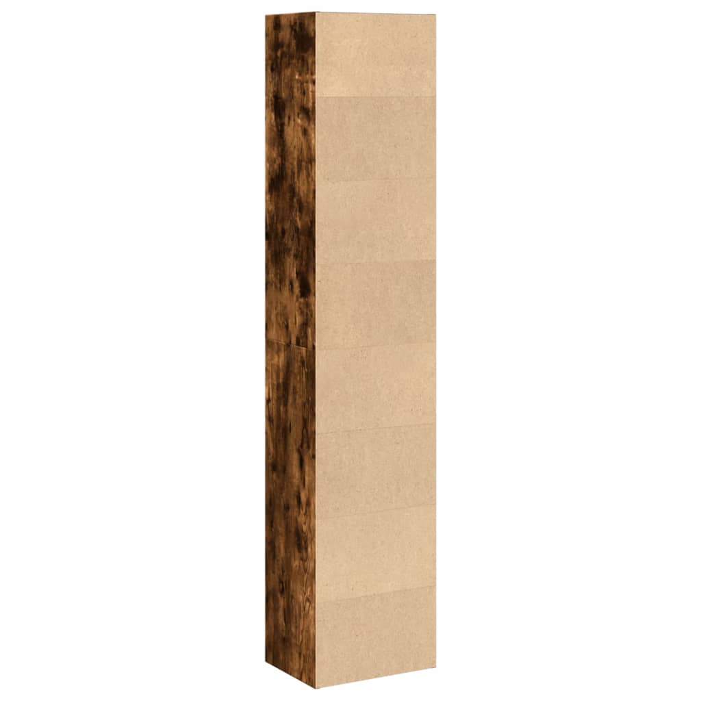 Regal za knjige boja hrasta 40x30x189 cm konstruirano drvo