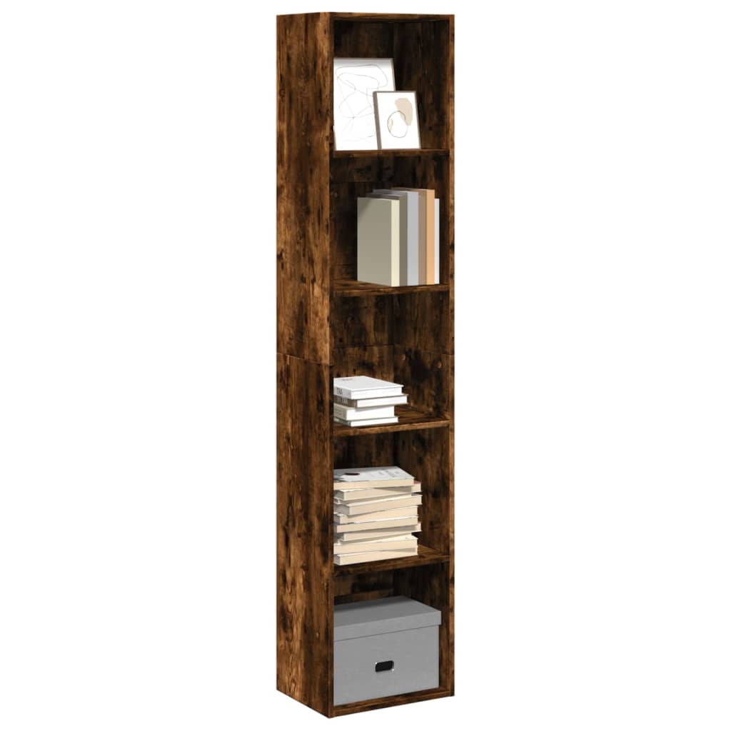 Regal za knjige boja hrasta 40x30x189 cm konstruirano drvo