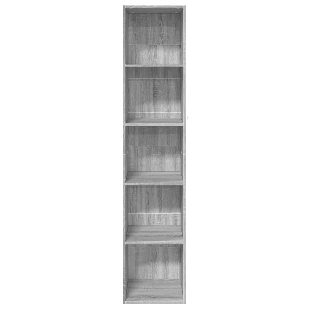 Regal za knjige boja hrasta 40x30x189 cm konstruirano drvo