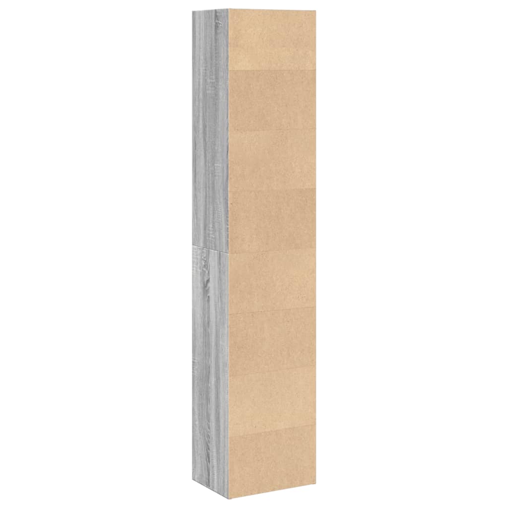 Regal za knjige boja hrasta 40x30x189 cm konstruirano drvo