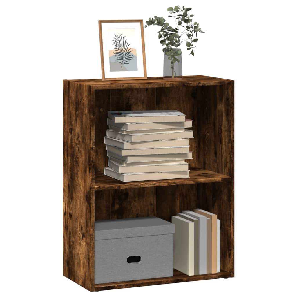 Regal za knjige boja hrasta 60x30x77 cm konstruirano drvo