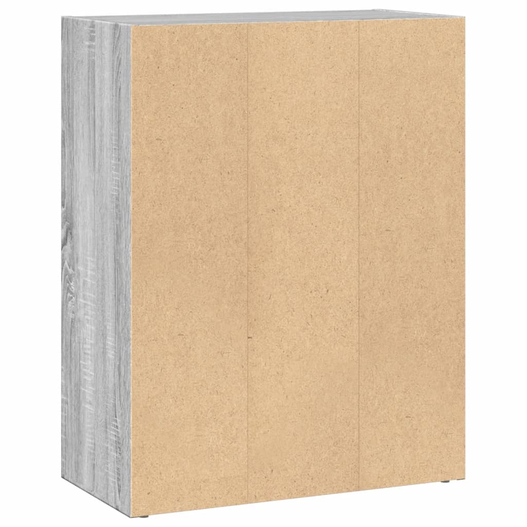 Regal za knjige boja hrasta 60x30x77 cm konstruirano drvo