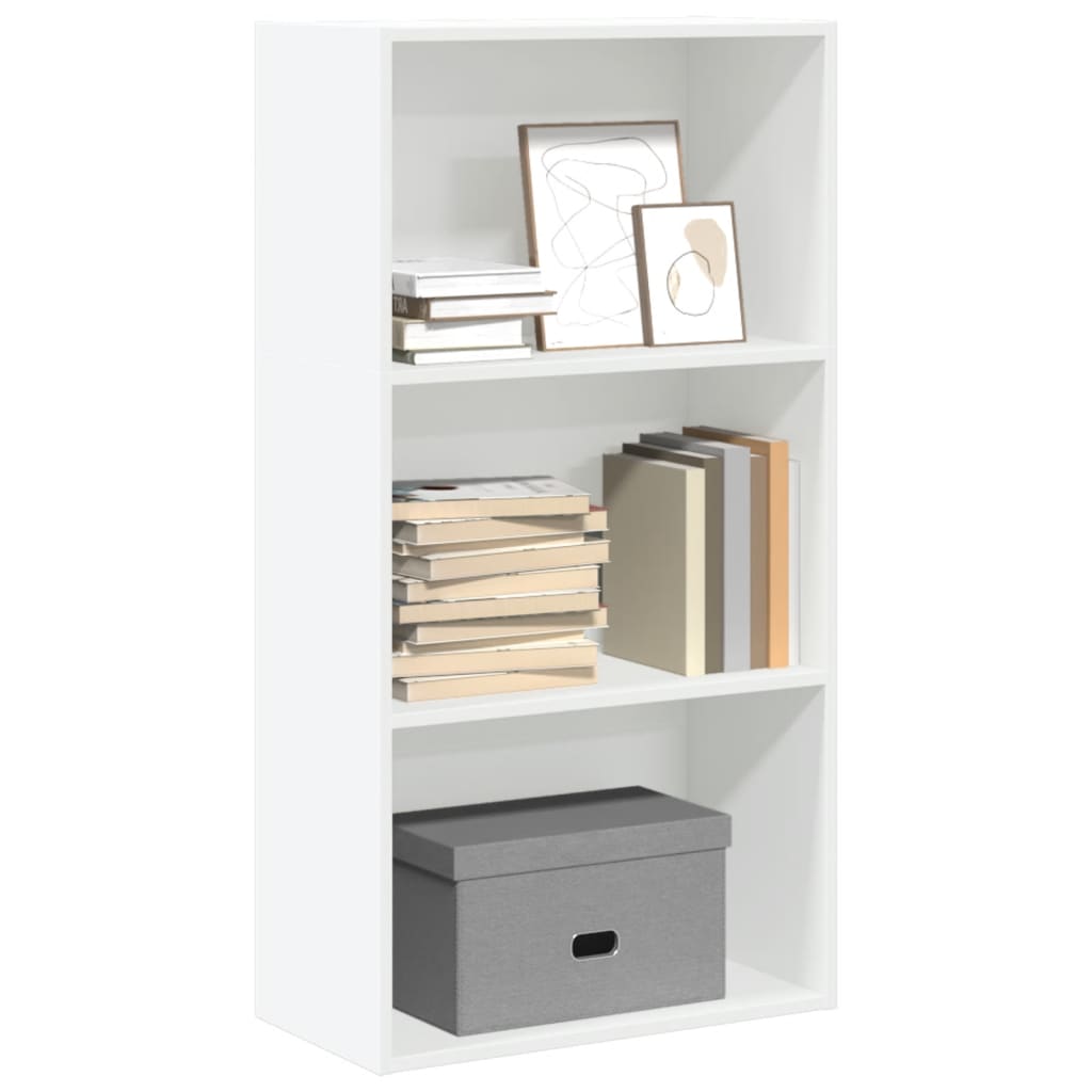 Regal za knjige bijeli 60x30x114 cm od konstruiranog drva