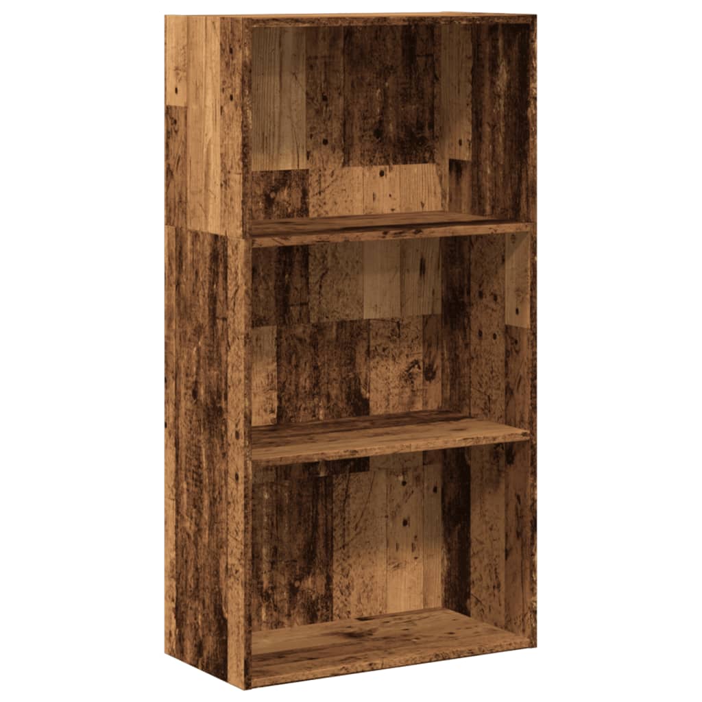 Regal za knjige boja starog drva 60x30x114 cm konstruirano drvo