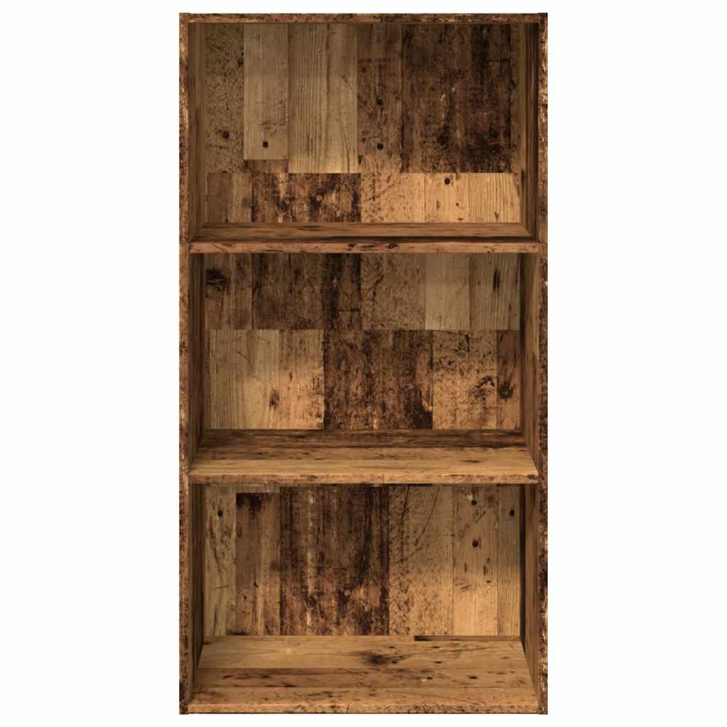 Regal za knjige boja starog drva 60x30x114 cm konstruirano drvo