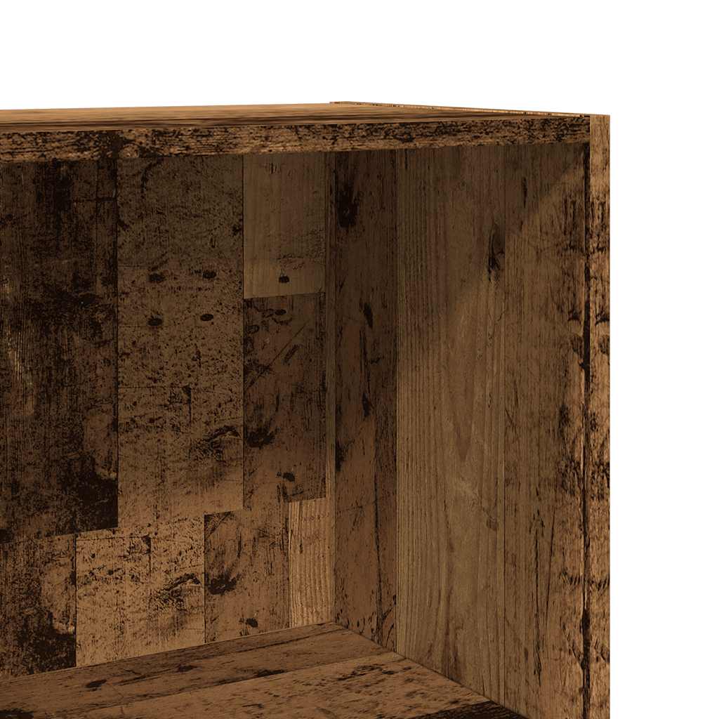 Regal za knjige boja starog drva 60x30x114 cm konstruirano drvo