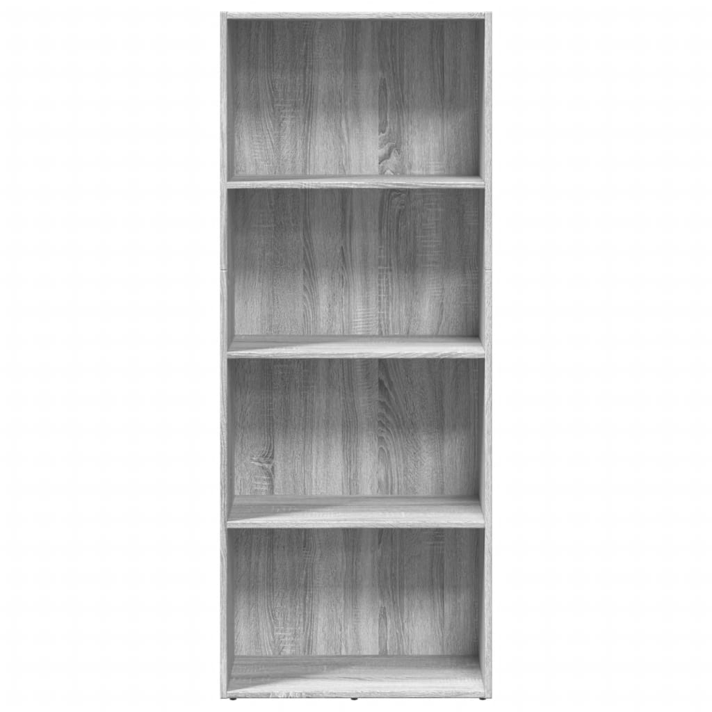 Regal za knjige boja hrasta 60x30x152 cm konstruirano drvo