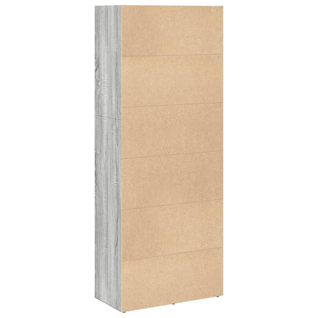 Regal za knjige boja hrasta 60x30x152 cm konstruirano drvo