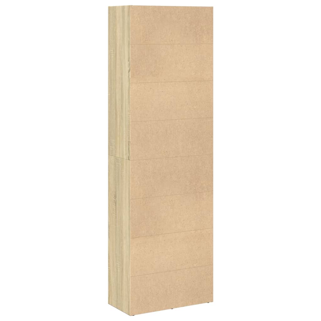 Regal za knjige boja hrasta 60x30x189 cm od konstruiranog drva