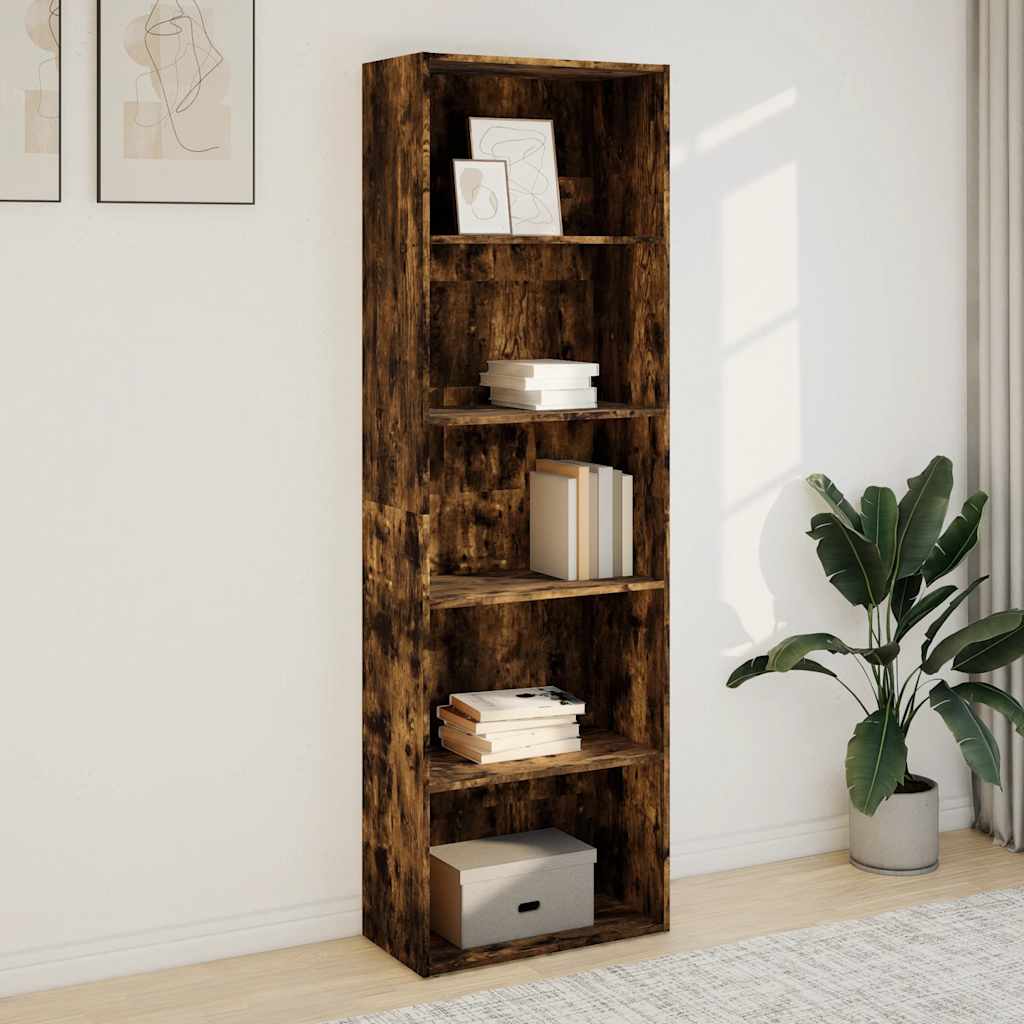 Regal za knjige boja hrasta 60x30x189 cm konstruirano drvo