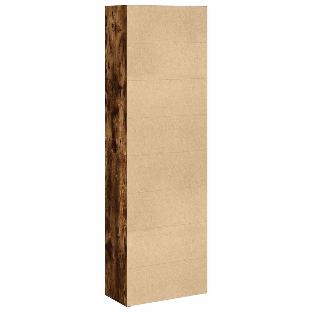 Regal za knjige boja hrasta 60x30x189 cm konstruirano drvo