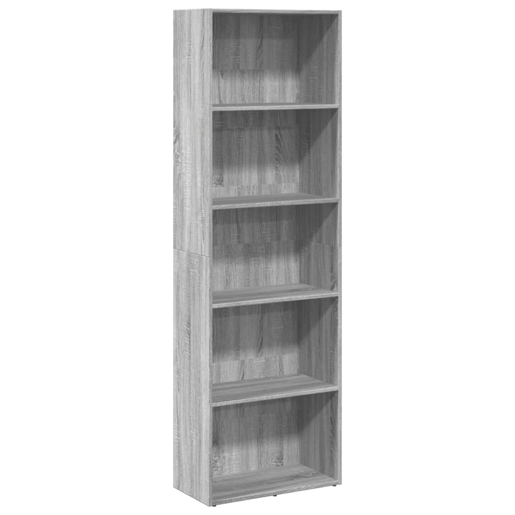 Regal za knjige boja hrasta 60x30x189 cm konstruirano drvo