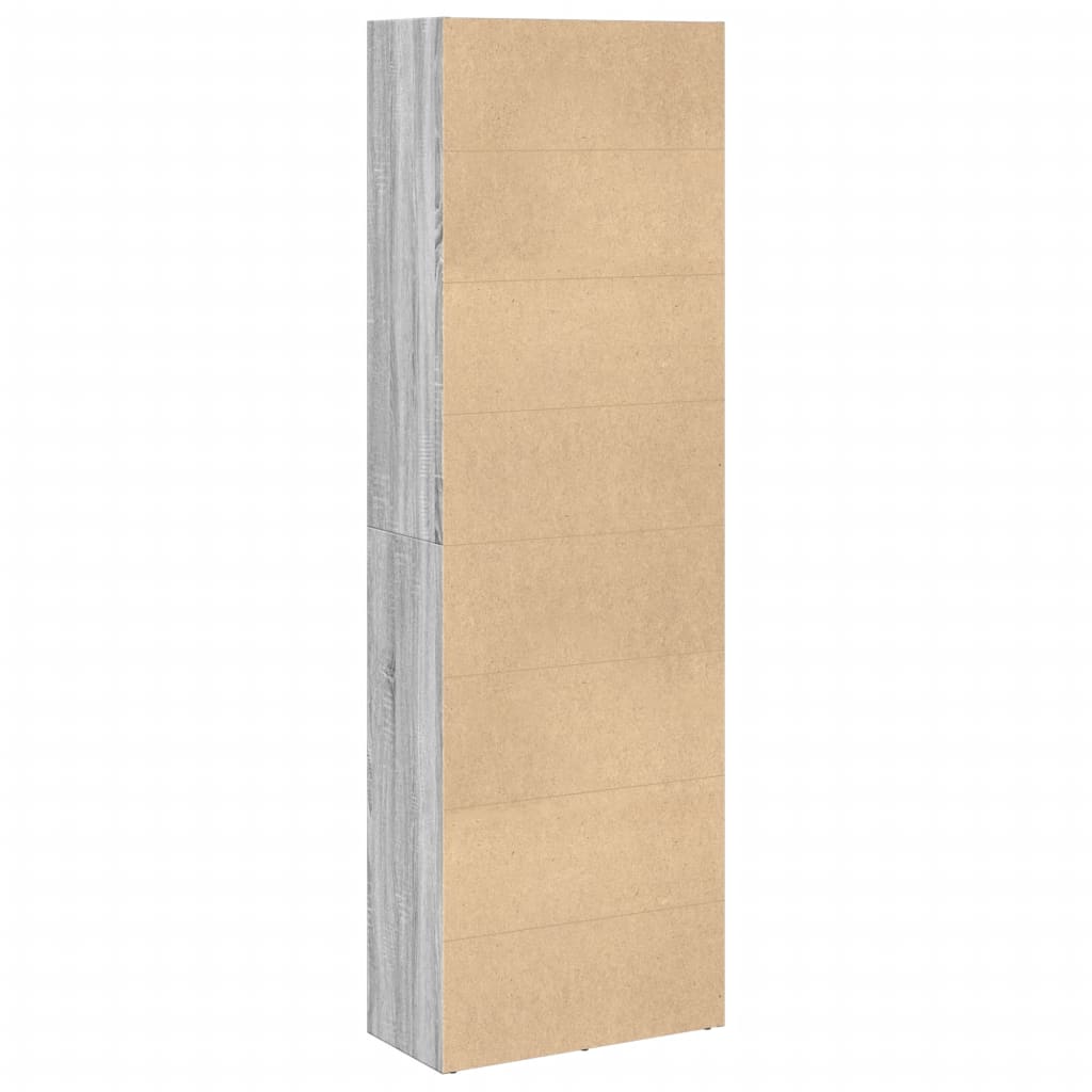 Regal za knjige boja hrasta 60x30x189 cm konstruirano drvo