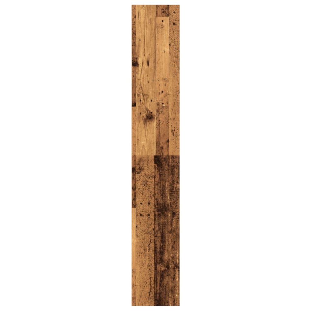 Regal za knjige boja starog drva 60x30x189 cm konstruirano drvo