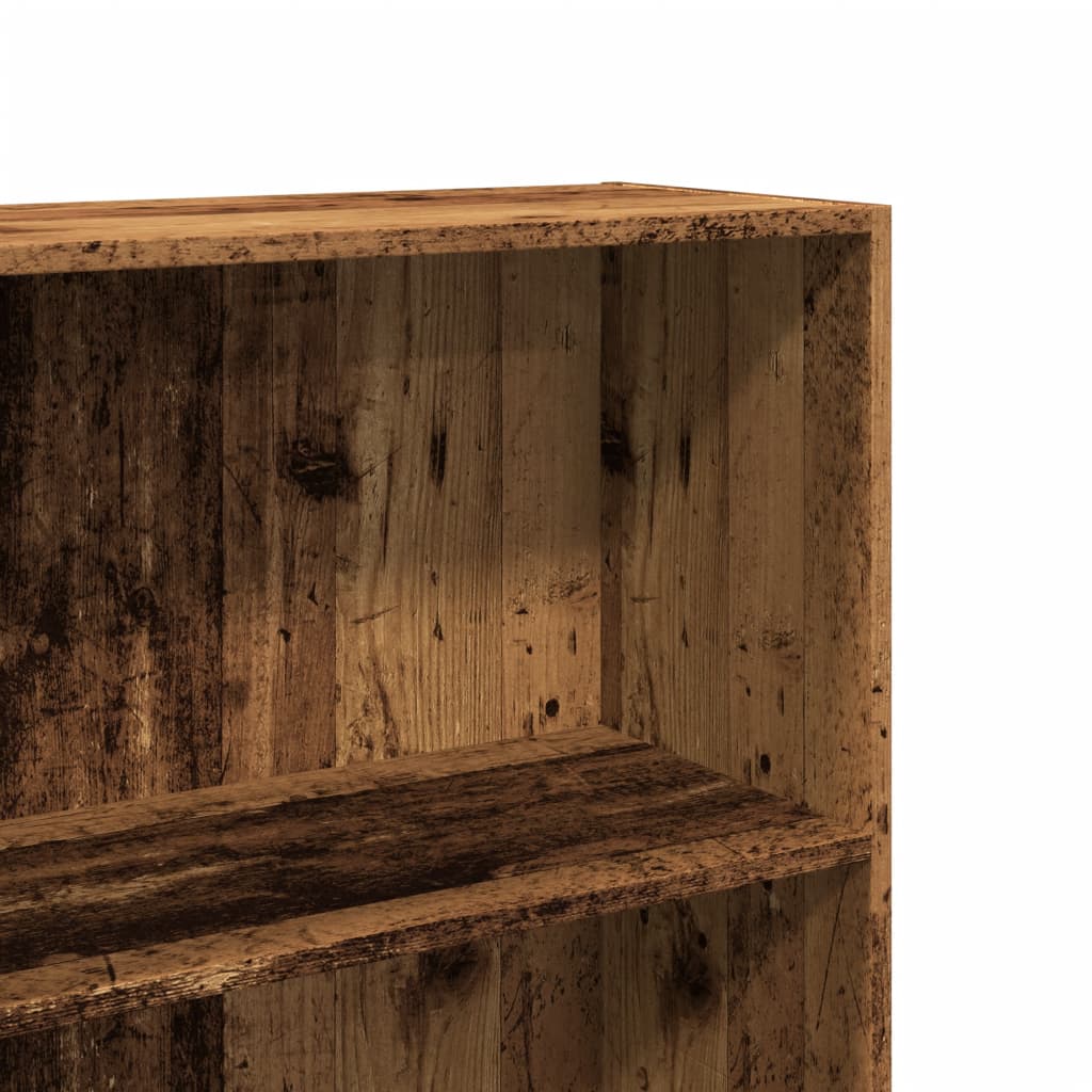 Regal za knjige boja starog drva 60x30x189 cm konstruirano drvo