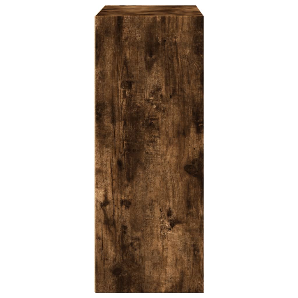 Regal za knjige boja hrasta 80x30x77 cm konstruirano drvo