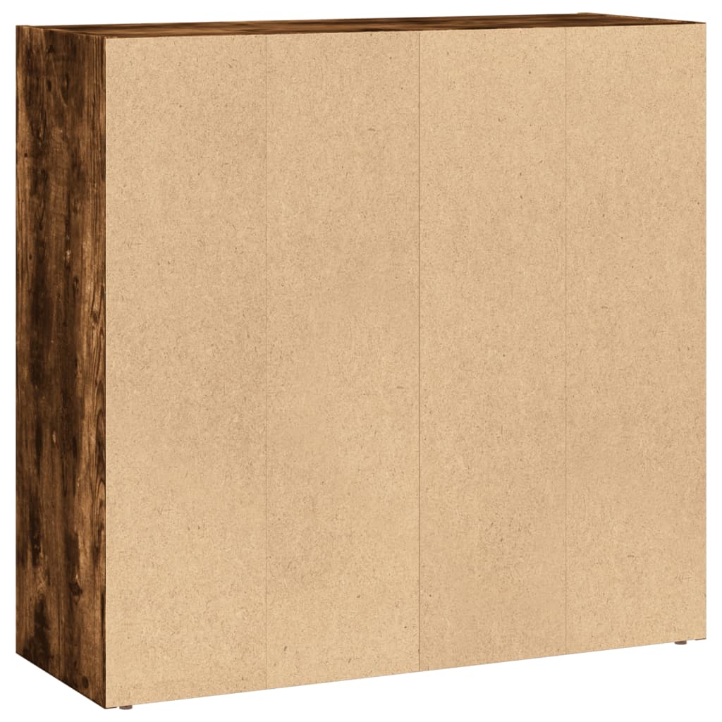 Regal za knjige boja hrasta 80x30x77 cm konstruirano drvo