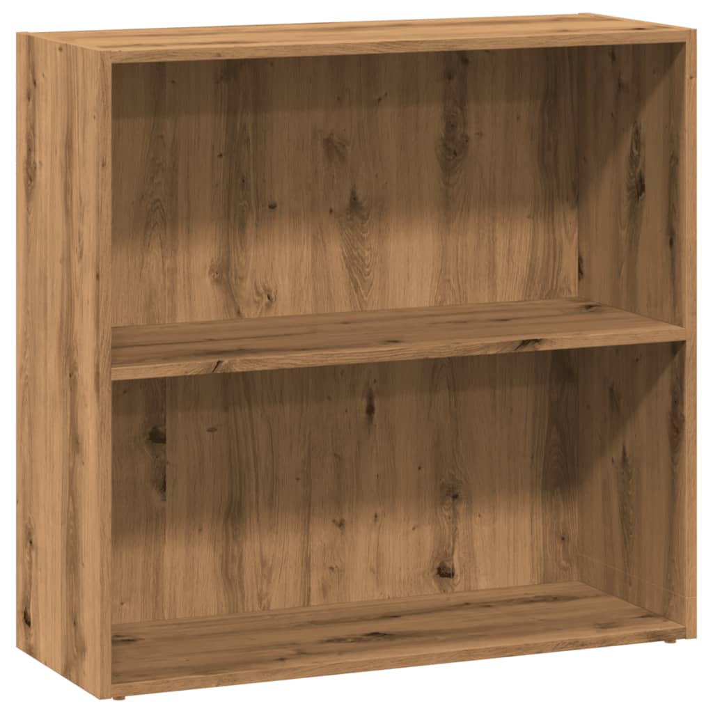 Regal za knjige boja artisian hrast 80x30x77 cm drveni