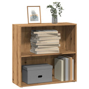Regal za knjige boja artisian hrast 80x30x77 cm drveni