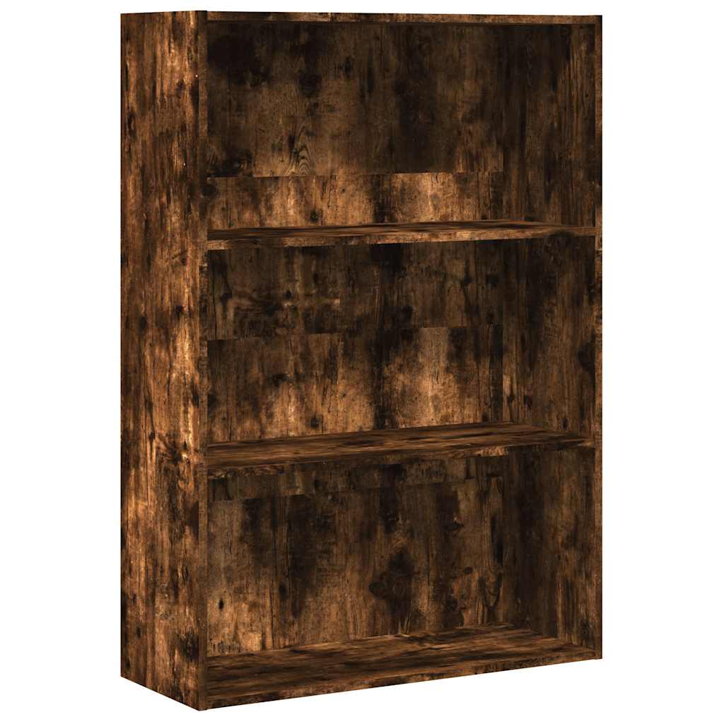 Regal za knjige boja hrasta 80x30x114 cm konstruirano drvo