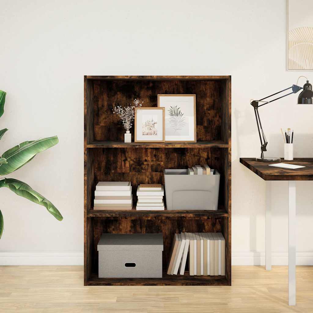 Regal za knjige boja hrasta 80x30x114 cm konstruirano drvo