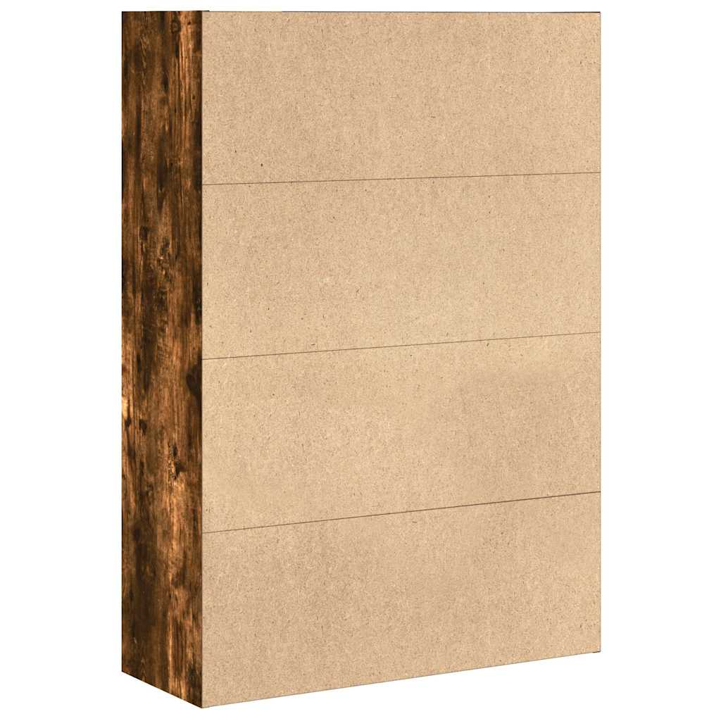Regal za knjige boja hrasta 80x30x114 cm konstruirano drvo