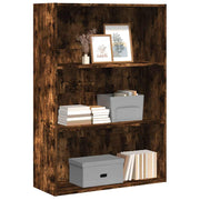 Regal za knjige boja hrasta 80x30x114 cm konstruirano drvo