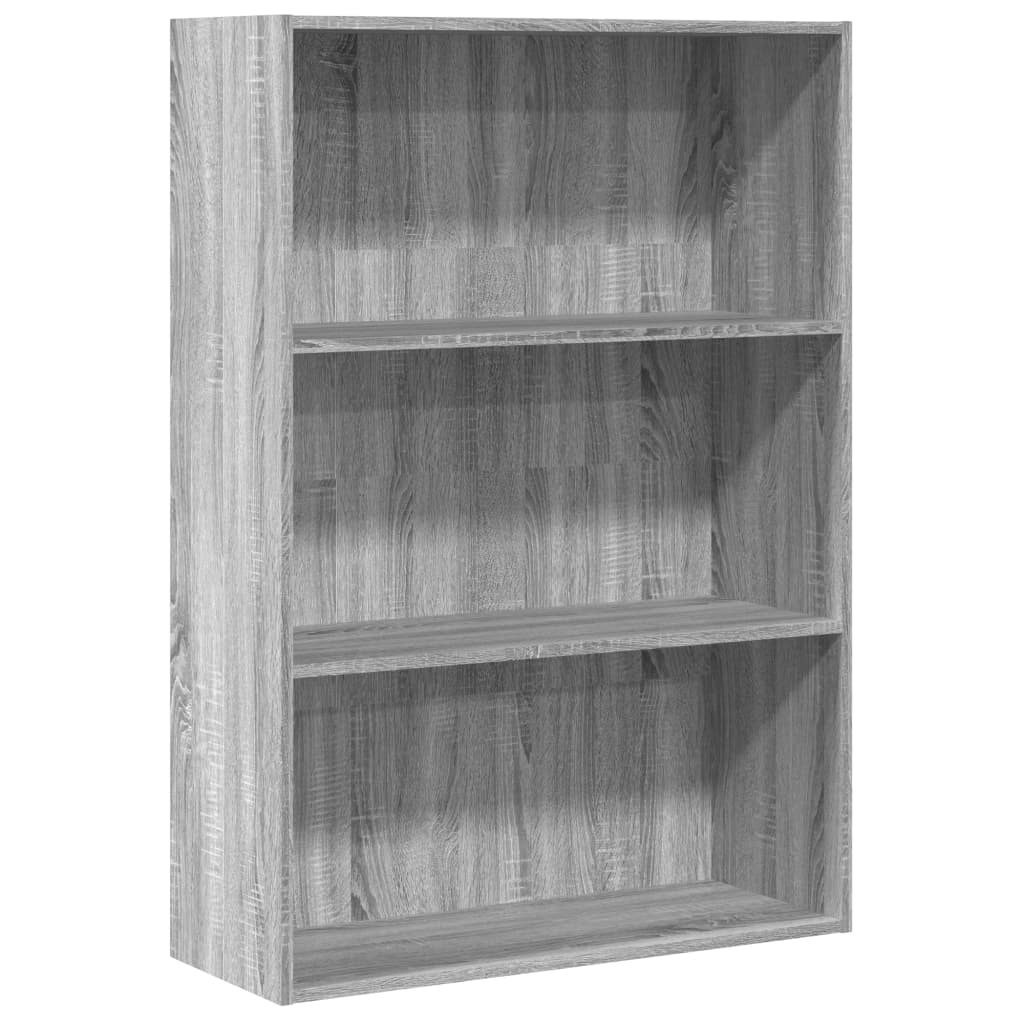 Regal za knjige boja hrasta 80x30x114 cm konstruirano drvo
