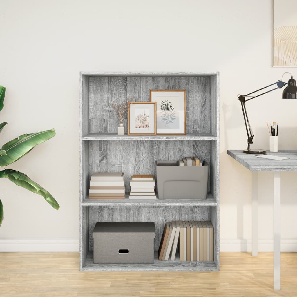 Regal za knjige boja hrasta 80x30x114 cm konstruirano drvo