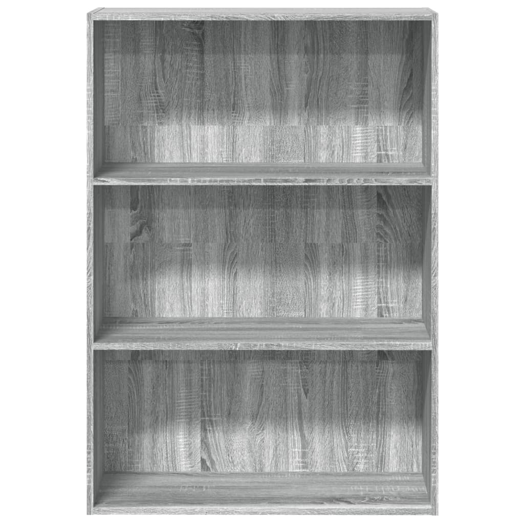 Regal za knjige boja hrasta 80x30x114 cm konstruirano drvo