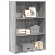 Regal za knjige boja hrasta 80x30x114 cm konstruirano drvo