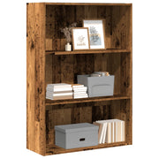 Regal za knjige boja starog drva 80x30x114 cm konstruirano drvo