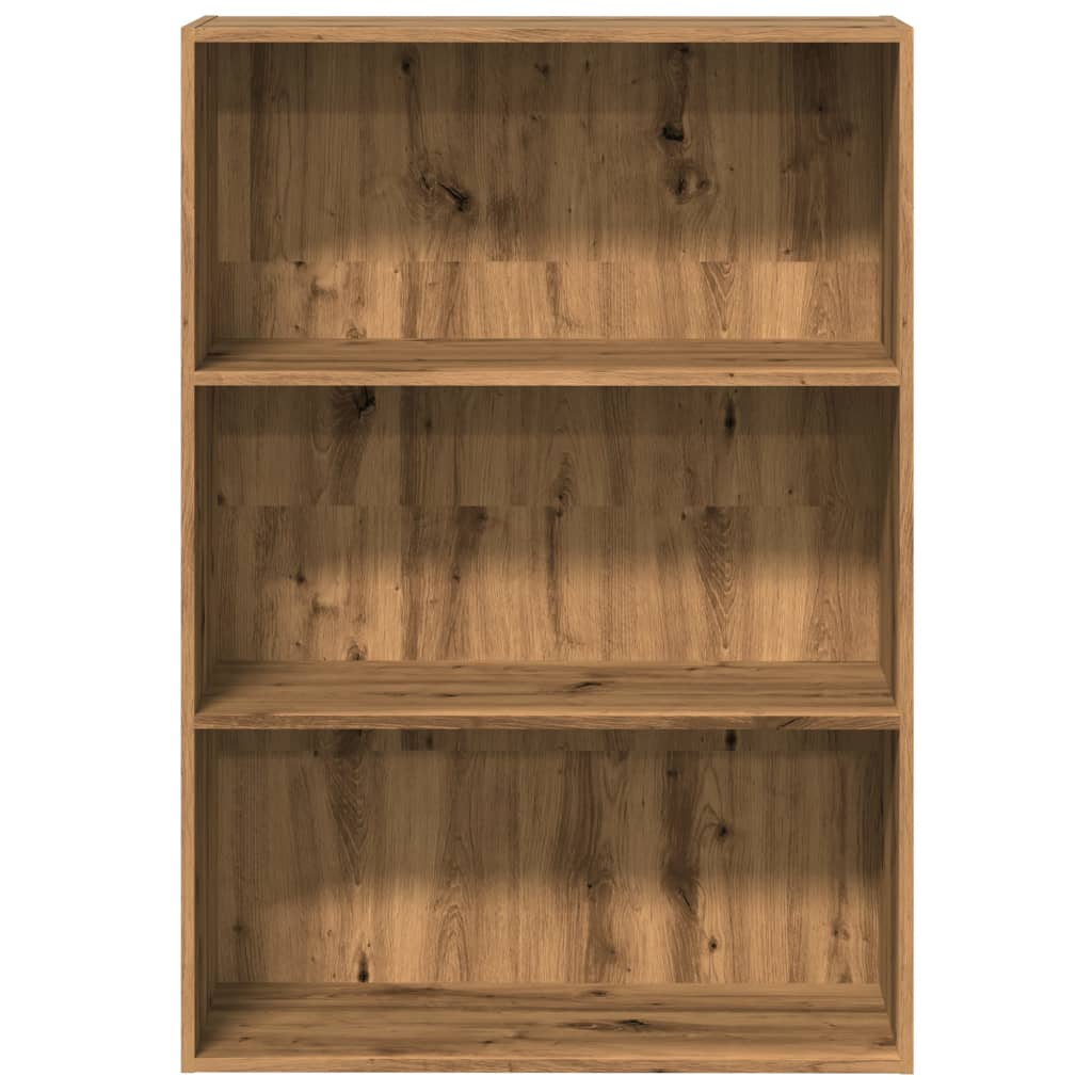 Regal za knjige boja hrasta 80x30x114 cm konstruirano drvo