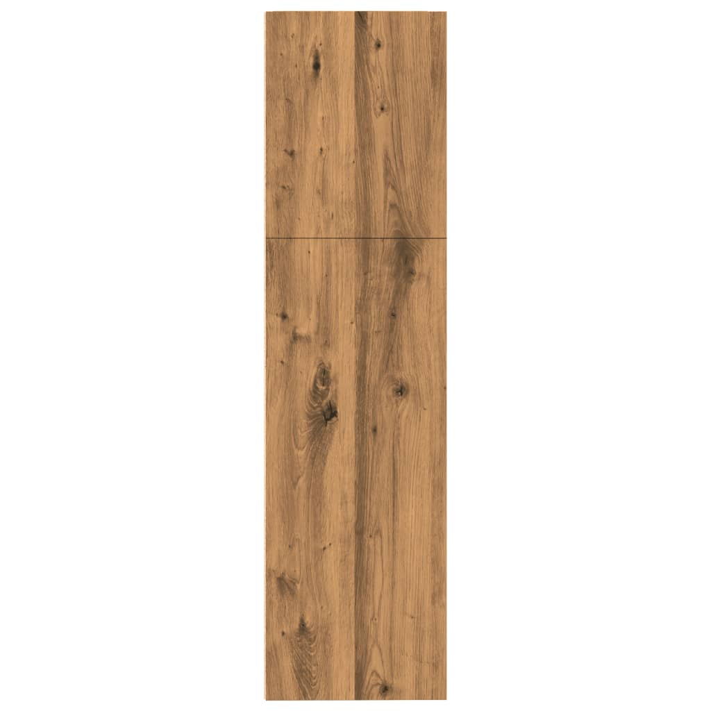 Regal za knjige boja hrasta 80x30x114 cm konstruirano drvo