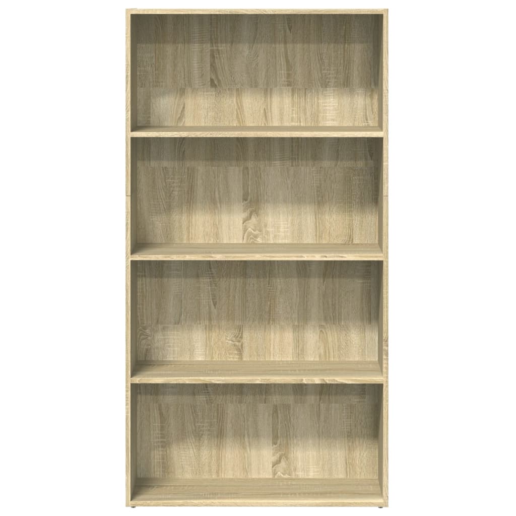 Regal za knjige boja hrasta 80x30x152 cm od konstruiranog drva