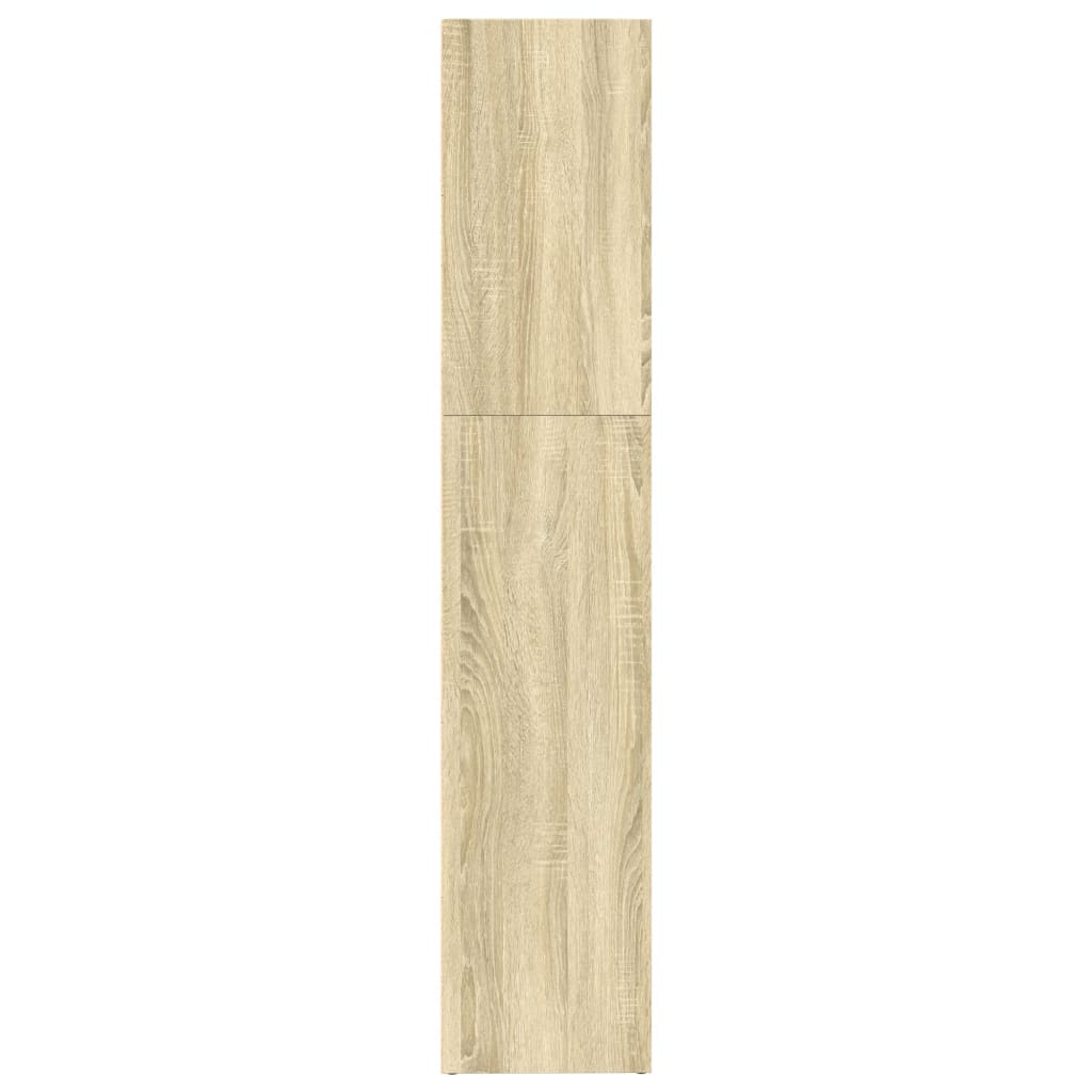 Regal za knjige boja hrasta 80x30x152 cm od konstruiranog drva